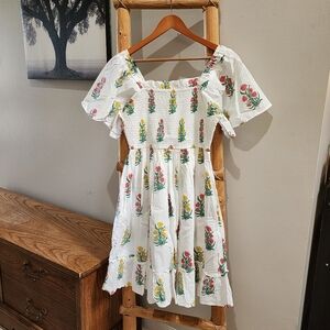 Pink City Prints Dress - M